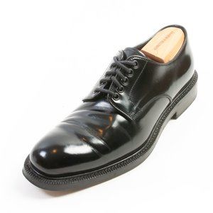 Prada black Leather Oxford Shoes